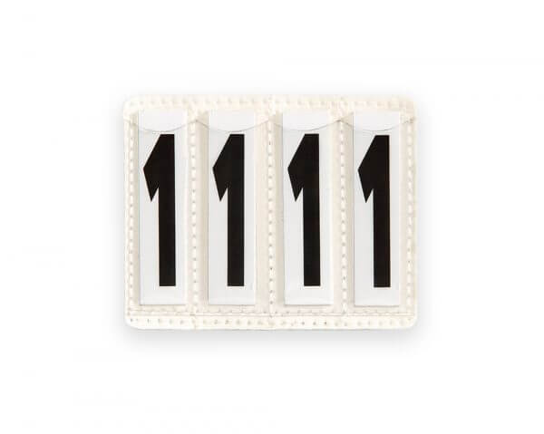 Bridle Number Holder 4 Number Inserts